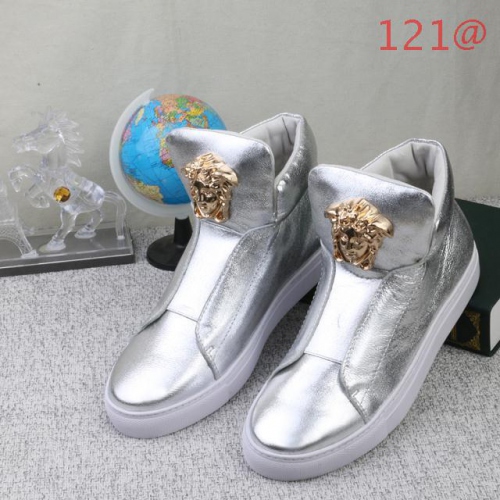 Wholesale Versace High Tops Shoes For Men #136878 $97.00 USD, Wholesale Quality Replica Versace High Tops Shoes