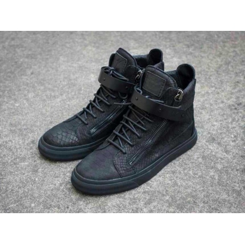 Wholesale Giuseppe Zanotti GZ High Tops Shoes For Men #230866 $107.00 USD, Wholesale Quality Replica Giuseppe Zanotti High Tops Shoes