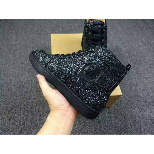 Wholesale Christian Louboutin CL High Tops Shoes For Men #238762 $98.00 USD, Wholesale Quality Replica Christian Louboutin High Top Shoes