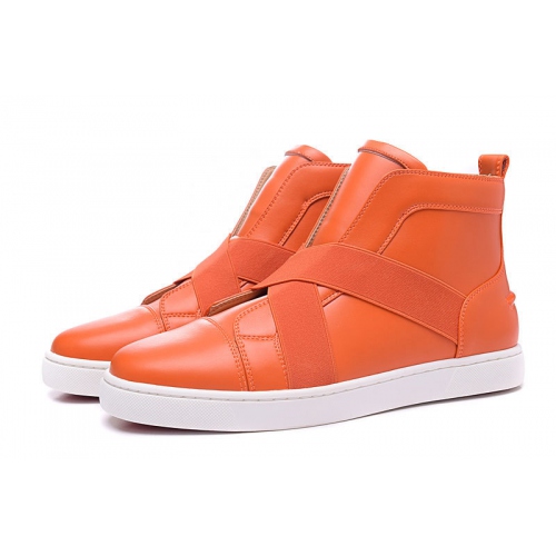 Replica Christian Louboutin CL High Tops Shoes For Men #257222 $100.00 USD for Wholesale