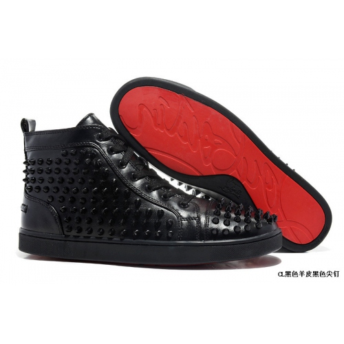 Wholesale Christian Louboutin CL High Tops Shoes For Men #265315 $115.00 USD, Wholesale Quality Replica Christian Louboutin High Top Shoes