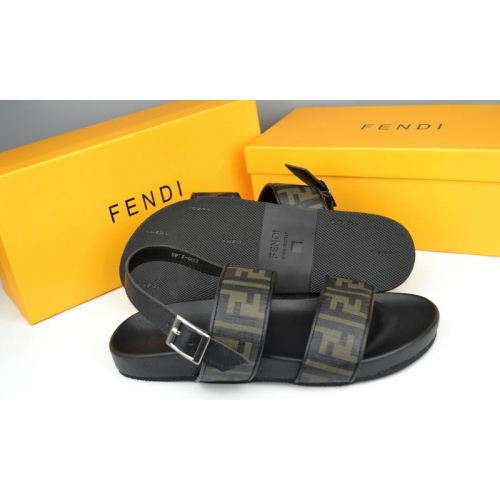 Wholesale Fendi Sandal For Men #285882 $46.00 USD, Wholesale Quality Replica Fendi Sandal