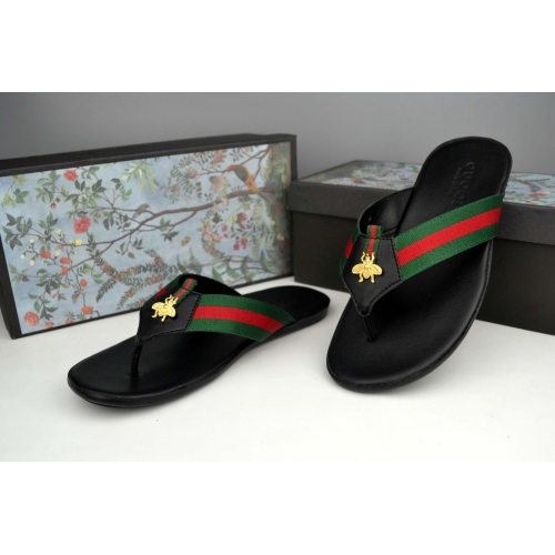 Wholesale Gucci Slippers For Men #286000 $42.10 USD, Wholesale Quality Replica Gucci Slippers