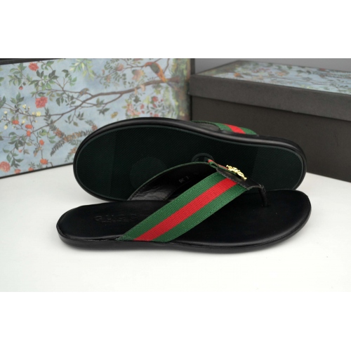 Replica Gucci Slippers For Men #286000 $42.10 USD for Wholesale