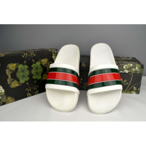 Replica Gucci Slippers For Men #286305 $44.00 USD for Wholesale