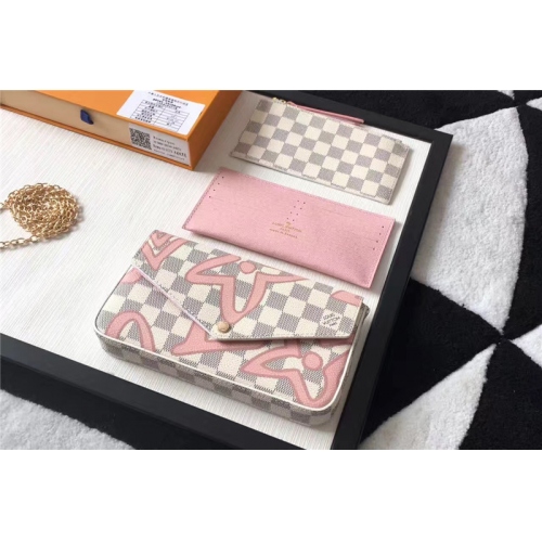 Replica Louis Vuitton LV AAA Quality Wallets #321174 $44.00 USD for Wholesale