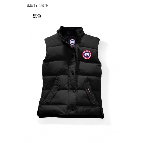 Wholesale Canada Goose Down Vests Sleeveless For Women #339987 $154.50 USD, Wholesale Quality Replica Canada Goose Down Feather Coat