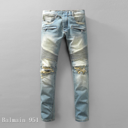 Wholesale Balmain Jeans For Men #364710 $64.00 USD, Wholesale Quality Replica Balmain Jeans