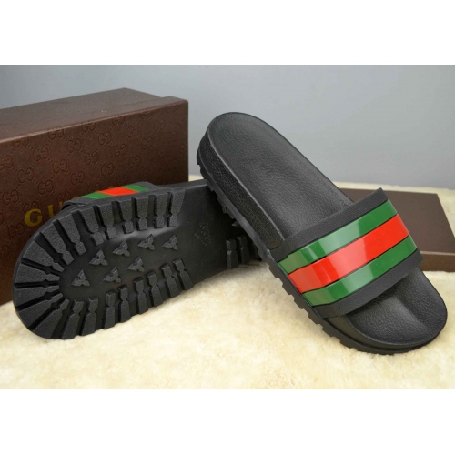 Wholesale Gucci Slippers For Men #365820 $42.10 USD, Wholesale Quality Replica Gucci Slippers