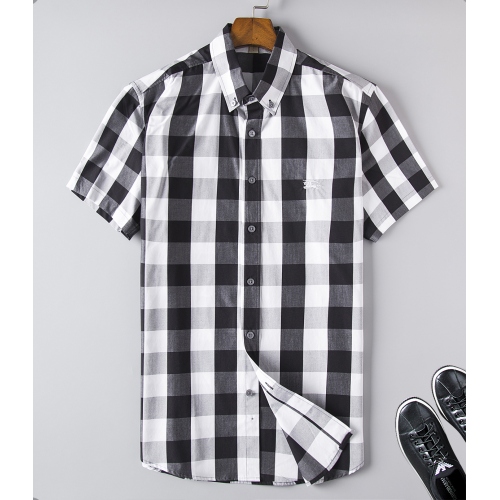 Wholesale Byrberry Shirts Short Sleeved For Men #382514 $31.30 USD, Wholesale Quality Replica Burberry Shirts