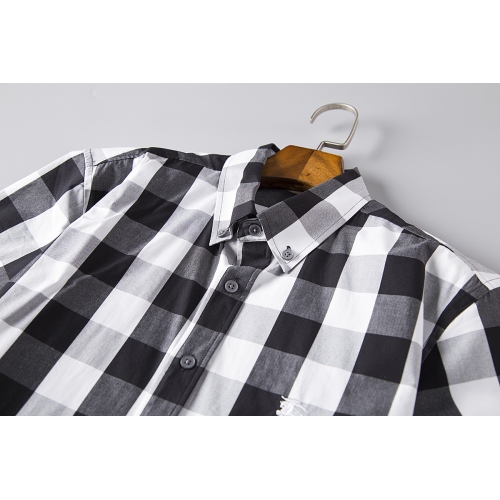 Replica Byrberry Shirts Short Sleeved For Men #382514 $31.30 USD for Wholesale