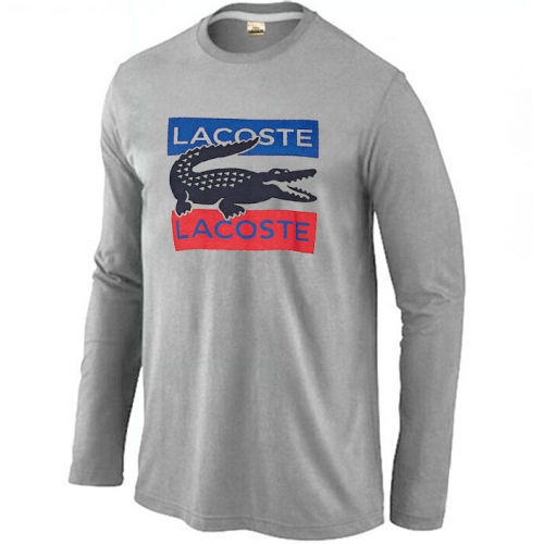 Wholesale Lacoste T-Shirts Long Sleeved For Men #413821 $24.80 USD, Wholesale Quality Replica Lacoste T-Shirts