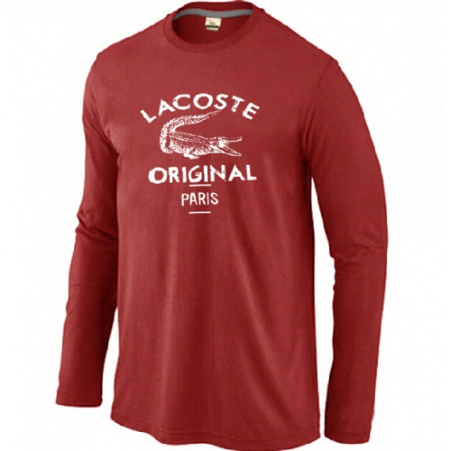 Wholesale Lacoste T-Shirts Long Sleeved For Men #413857 $24.80 USD, Wholesale Quality Replica Lacoste T-Shirts