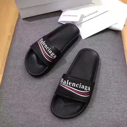 Wholesale Balenciaga Slippers For Men #423433 $44.00 USD, Wholesale Quality Replica Balenciaga Slippers