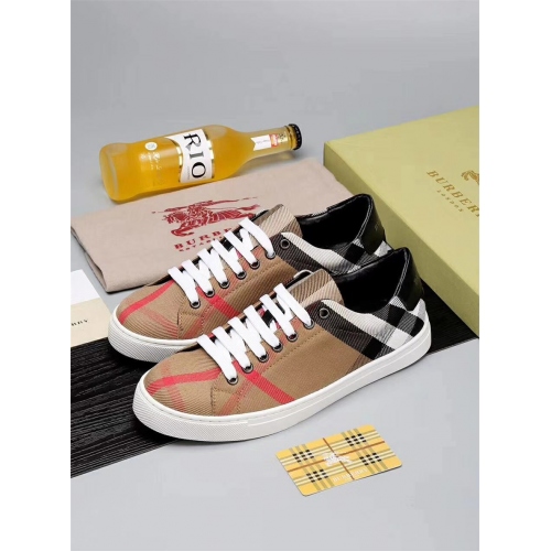 Wholesale Burberry Shoes For Women #423478 $80.00 USD, Wholesale Quality Replica Burberry Casual Shoes