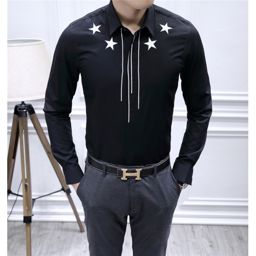 Wholesale Givenchy shirts Long Sleeved For Men #428606 $86.50 USD, Wholesale Quality Replica Givenchy Shirts