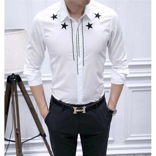 Wholesale Givenchy shirts Long Sleeved For Men #428607 $86.50 USD, Wholesale Quality Replica Givenchy Shirts