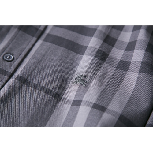 Replica Burberry Shirts Long Sleeved For Men #428748 $38.00 USD for Wholesale