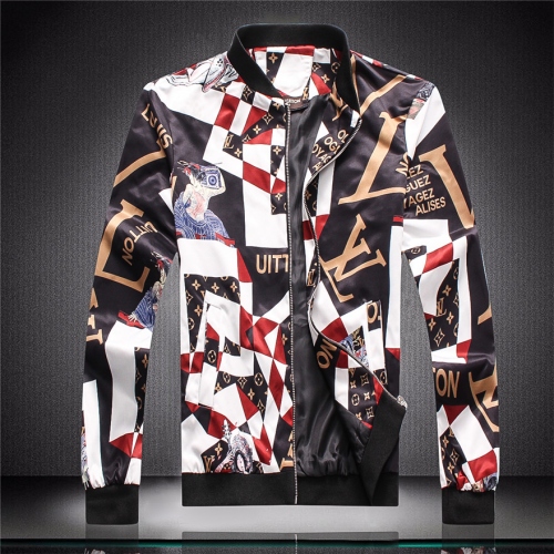 Wholesale Louis Vuitton Jackets Long Sleeved For Men #434448 $52.00 USD, Wholesale Quality Replica Louis Vuitton LV Coat &amp; Jackets