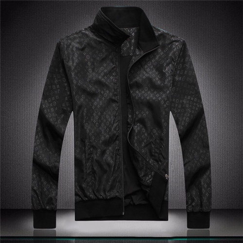 Wholesale Louis Vuitton Jackets Long Sleeved For Men #434453 $52.00 USD, Wholesale Quality Replica Louis Vuitton LV Coat &amp; Jackets