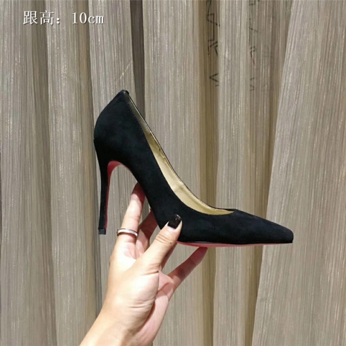 Wholesale Christian Louboutin CL High-heeled Shoes For Women #436641 $82.50 USD, Wholesale Quality Replica Christian Louboutin High-heeled shoes