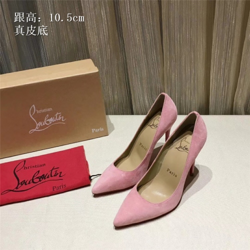 Replica Christian Louboutin CL High-heeled Shoes For Women #436643 $82.50 USD for Wholesale