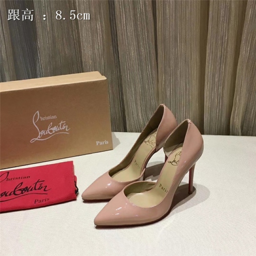 Wholesale Christian Louboutin CL High-heeled Shoes For Women #436649 $82.50 USD, Wholesale Quality Replica Christian Louboutin High-heeled shoes