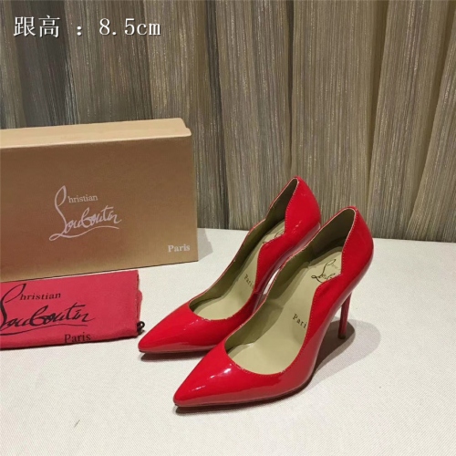 Wholesale Christian Louboutin CL High-heeled Shoes For Women #436651 $82.50 USD, Wholesale Quality Replica Christian Louboutin High-heeled shoes