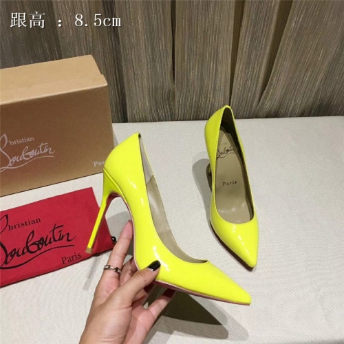 Wholesale Christian Louboutin CL High-heeled Shoes For Women #436763 $87.00 USD, Wholesale Quality Replica Christian Louboutin High-heeled shoes