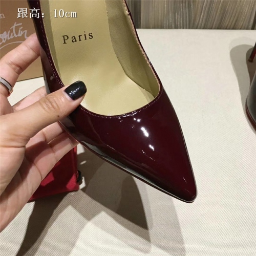 Replica Christian Louboutin CL High-heeled Shoes For Women #436774 $87.00 USD for Wholesale