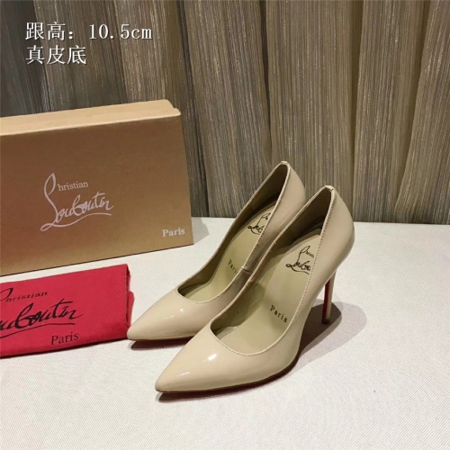 Wholesale Christian Louboutin CL High-heeled Shoes For Women #436795 $87.00 USD, Wholesale Quality Replica Christian Louboutin High-heeled shoes