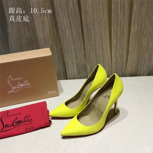 Wholesale Christian Louboutin CL High-heeled Shoes For Women #436796 $87.00 USD, Wholesale Quality Replica Christian Louboutin High-heeled shoes