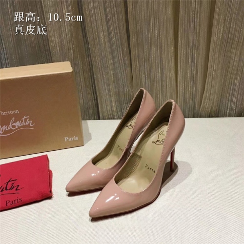 Wholesale Christian Louboutin CL High-heeled Shoes For Women #436797 $87.00 USD, Wholesale Quality Replica Christian Louboutin High-heeled shoes