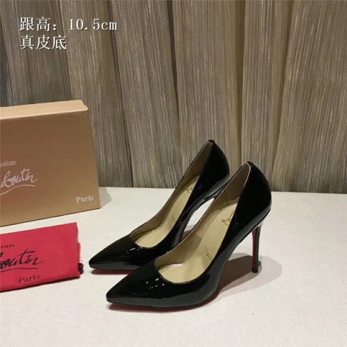 Wholesale Christian Louboutin CL High-heeled Shoes For Women #436798 $87.00 USD, Wholesale Quality Replica Christian Louboutin High-heeled shoes