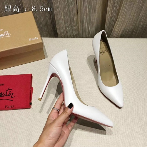 Wholesale Christian Louboutin CL High-heeled Shoes For Women #436799 $87.00 USD, Wholesale Quality Replica Christian Louboutin High-heeled shoes