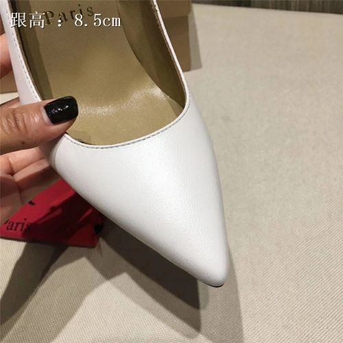 Replica Christian Louboutin CL High-heeled Shoes For Women #436799 $87.00 USD for Wholesale