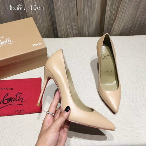 Wholesale Christian Louboutin CL High-heeled Shoes For Women #436805 $87.00 USD, Wholesale Quality Replica Christian Louboutin High-heeled shoes