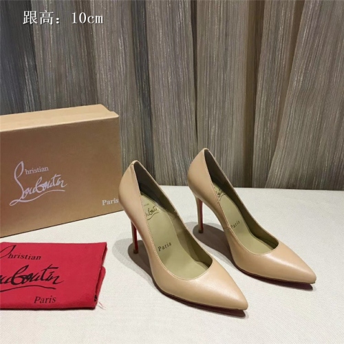 Replica Christian Louboutin CL High-heeled Shoes For Women #436805 $87.00 USD for Wholesale