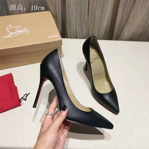 Wholesale Christian Louboutin CL High-heeled Shoes For Women #436808 $87.00 USD, Wholesale Quality Replica Christian Louboutin High-heeled shoes