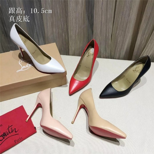 Replica Christian Louboutin CL High-heeled Shoes For Women #436812 $87.00 USD for Wholesale