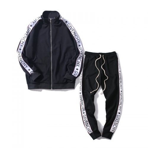 Wholesale Givenchy Tracksuits Long Sleeved For Men #439161 $88.00 USD, Wholesale Quality Replica Givenchy Tracksuits