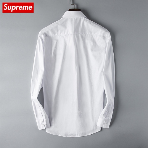 Replica Supreme Shirts Long Sleeved For Men #444308 $38.00 USD for Wholesale