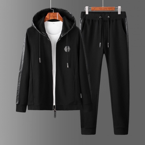 Wholesale Philipp Plein Tracksuits Long Sleeved For Men #446635 $90.50 USD, Wholesale Quality Replica Philipp Plein PP Tracksuits