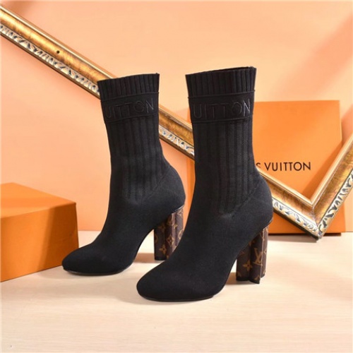 Wholesale Louis Vuitton LV Boots For Women #463729 $82.50 USD, Wholesale Quality Replica Louis Vuitton Boots