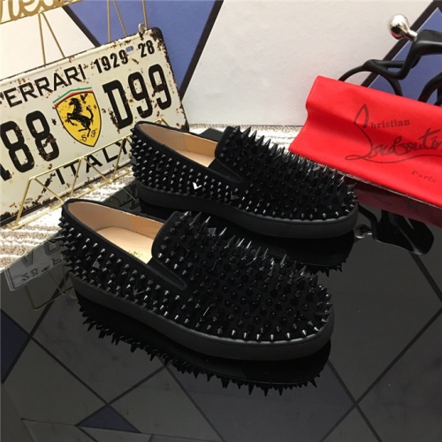 Replica Christian Louboutin CL Shoes For Men #484936 $82.00 USD for Wholesale