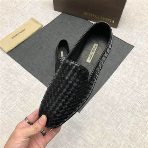 Wholesale Bottega Veneta Leather Shoes For Men #486922 $85.00 USD, Wholesale Quality Replica Bottega Veneta BV Leather Shoes