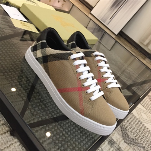 Wholesale Burberry Casual Shoes For Men #488043 $69.00 USD, Wholesale Quality Replica Burberry Casual Shoes