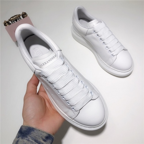 Wholesale Alexander McQueen Casual Shoes For Men #488756 $83.00 USD, Wholesale Quality Replica Alexander McQueen Casual Shoes