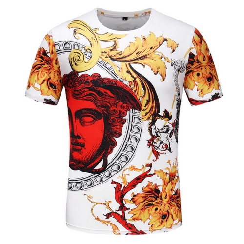 Wholesale Versace T-Shirts Short Sleeved For Men #488996 $26.50 USD, Wholesale Quality Replica Versace T-Shirts