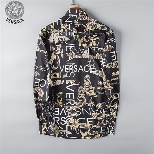 Replica Versace Fashion Shirts Long Sleeved For Men #492216 $38.00 USD for Wholesale